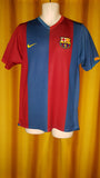 2006-07 Barcelona Home Shirt Size Medium - Messi #19 - Forever Football Shirts