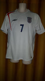 2005-06 England Home Shirt Size Large - Beckham #7 - Forever Football Shirts
