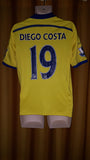 2014-15 Chelsea Away Shirt Size Medium - Diego Costa #19 - Forever Football Shirts