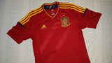 2011-12 Spain Home Shirt Size Medium - Forever Football Shirts