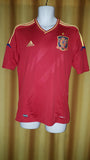 2011-12 Spain Home Shirt Size Medium - Forever Football Shirts