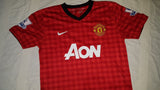 2012-13 Manchester United Home Shirt Size Medium - V. Persie #20 - Forever Football Shirts