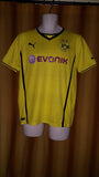 2013-14 Borussia Dortmund Domestic Home Shirt Size 34-36 - Forever Football Shirts