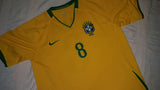 2007-09 Brazil Home Shirt Size XL - Kaka #8 - Forever Football Shirts
