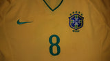 2007-09 Brazil Home Shirt Size XL - Kaka #8 - Forever Football Shirts