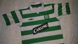 2004-05 Celtic Home Shirt Size Medium - Sutton #9 - Forever Football Shirts