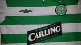 2004-05 Celtic Home Shirt Size Medium - Sutton #9 - Forever Football Shirts