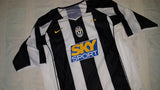 2004-05 Juventus Home Shirt Size Large - Ibrahimovic #9 - Forever Football Shirts