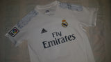 2015-16 Real Madrid Home Shirt Size Medium - Bale #11 - Forever Football Shirts