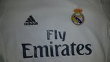 2015-16 Real Madrid Home Shirt Size Medium - Bale #11 - Forever Football Shirts