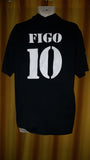 2002-03 Real Madrid Centenary Away Shirt Size Large – Figo #10 - Forever Football Shirts