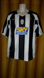2004-05 Juventus Home Shirt Size Large - Ibrahimovic #9 - Forever Football Shirts