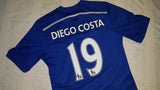 2014-15 Chelsea Home Shirt Size Medium – Diego Costa #19 - Forever Football Shirts