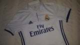 2016-17 Real Madrid Home Shirt Size Medium - Sergio Ramos #4 - Forever Football Shirts