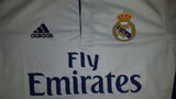 2016-17 Real Madrid Home Shirt Size Medium - Sergio Ramos #4 - Forever Football Shirts