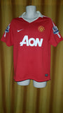 2010-11 Manchester United Home Shirt Size Medium – Chicharito #14 - Forever Football Shirts