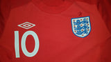2009-10 England Away Shirt Size 38 – Rooney #10 - Forever Football Shirts