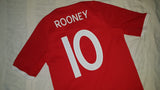2009-10 England Away Shirt Size 38 – Rooney #10 - Forever Football Shirts