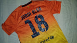 2012-13 Barcelona Away Shirt Size Medium – Jordi Alba #18 - Forever Football Shirts