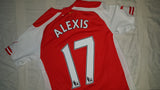 2014-15 Arsenal Home Shirt Size Small – Alexis #17 - Forever Football Shirts