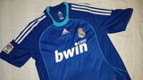 2008-09 Real Madrid Away Shirt Size Medium – Sergio Ramos #4 - Forever Football Shirts