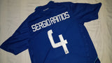 2008-09 Real Madrid Away Shirt Size Medium – Sergio Ramos #4 - Forever Football Shirts