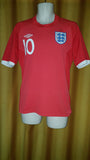 2009-10 England Away Shirt Size 38 – Rooney #10 - Forever Football Shirts