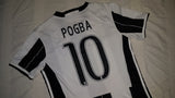 2016-17 Juventus Home Shirt Size Small - Pogba #10 - Forever Football Shirts