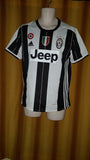 2016-17 Juventus Home Shirt Size Small - Pogba #10 - Forever Football Shirts