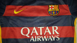 2015-16 Barcelona Home Shirt Size Small - Suarez #9 - Forever Football Shirts