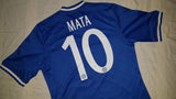 2013-14 Chelsea Home Shirt Size Medium - Mata #10 - Forever Football Shirts