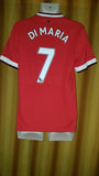 2014-15 Manchester United Home Shirt Size Small - Di Maria #7 - Forever Football Shirts