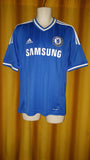 2013-14 Chelsea Home Shirt Size Medium - Mata #10 - Forever Football Shirts