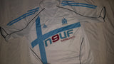 2005-06 Olympique de Marseille Home Shirt Size Large - Forever Football Shirts
