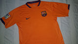2006-07 Barcelona Away Shirt Size Medium - Messi #19 - Forever Football Shirts