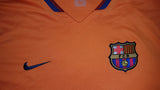 2006-07 Barcelona Away Shirt Size Medium - Messi #19 - Forever Football Shirts