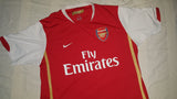 2006-08 Arsenal Home Shirt Size Large - Forever Football Shirts