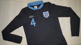 2011-12 England Away Shirt Size 36 (Long Sleeve) - Wilshere #4 - Forever Football Shirts