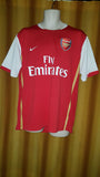2006-08 Arsenal Home Shirt Size Large - Forever Football Shirts