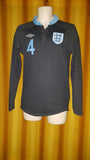 2011-12 England Away Shirt Size 36 (Long Sleeve) - Wilshere #4 - Forever Football Shirts
