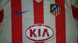 2010-11 Atletico Madrid Home Shirt Size Medium - Forever Football Shirts
