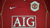 2006-07 Manchester United Home Shirt Size Small - Forever Football Shirts