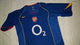 2004-05 Arsenal Home Shirt Size Large - Reyes #9 - Forever Football Shirts