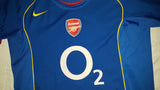 2004-05 Arsenal Home Shirt Size Large - Reyes #9 - Forever Football Shirts