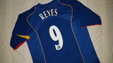 2004-05 Arsenal Home Shirt Size Large - Reyes #9 - Forever Football Shirts