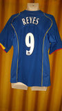 2004-05 Arsenal Home Shirt Size Large - Reyes #9 - Forever Football Shirts