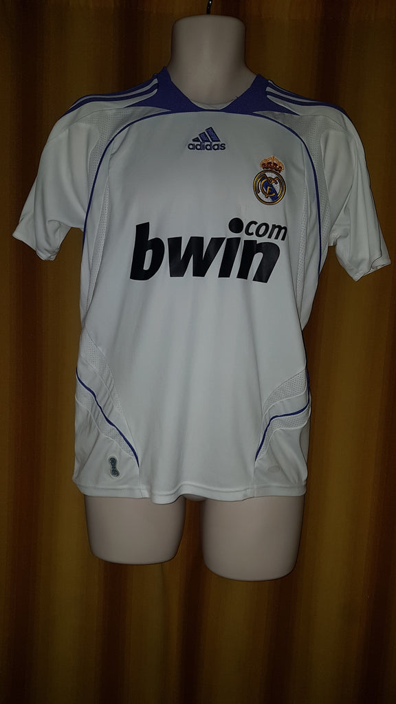 2007-08 Real Madrid Home Shirt Size 32-34 – Forever Football Shirts