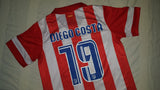 2013-14 Atletico Madrid Home Shirt Size Small - Diego Costa #19 - Forever Football Shirts
