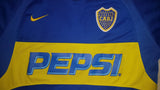 2003-04 Boca Juniors Home Shirt Size XL - Tevez #9 - Forever Football Shirts