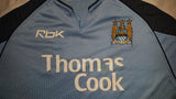 2006-07 Manchester City Home Shirt Size Medium - Hamman #21 - Forever Football Shirts